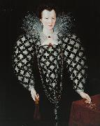 Portrait of Mary Rogers, Lady Harington, Marcus Gheeraerts
